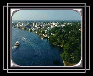 The Cape Fear River and the Battleship USS North Carolina Wilmington North Carolina